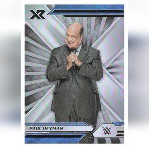 Paul Heyman 🔥 WWE Wrestling Trading Card 🏆 Bloodline Wise Man